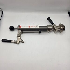 Perlick Picnic Pump Keg Tap Silver Manual Hand Pump Single Valve Party Tap